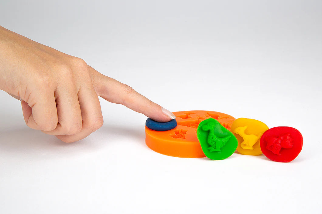 KNETÄ Silikonförmchen "Dino"