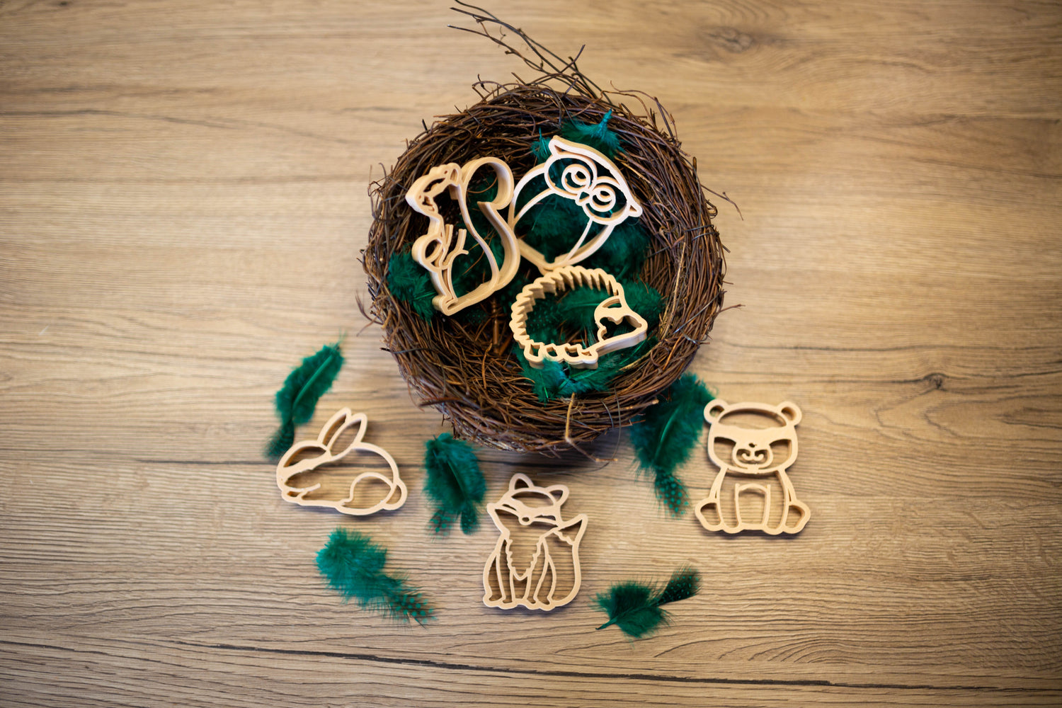 Ausstechförmchen "Waldtiere"