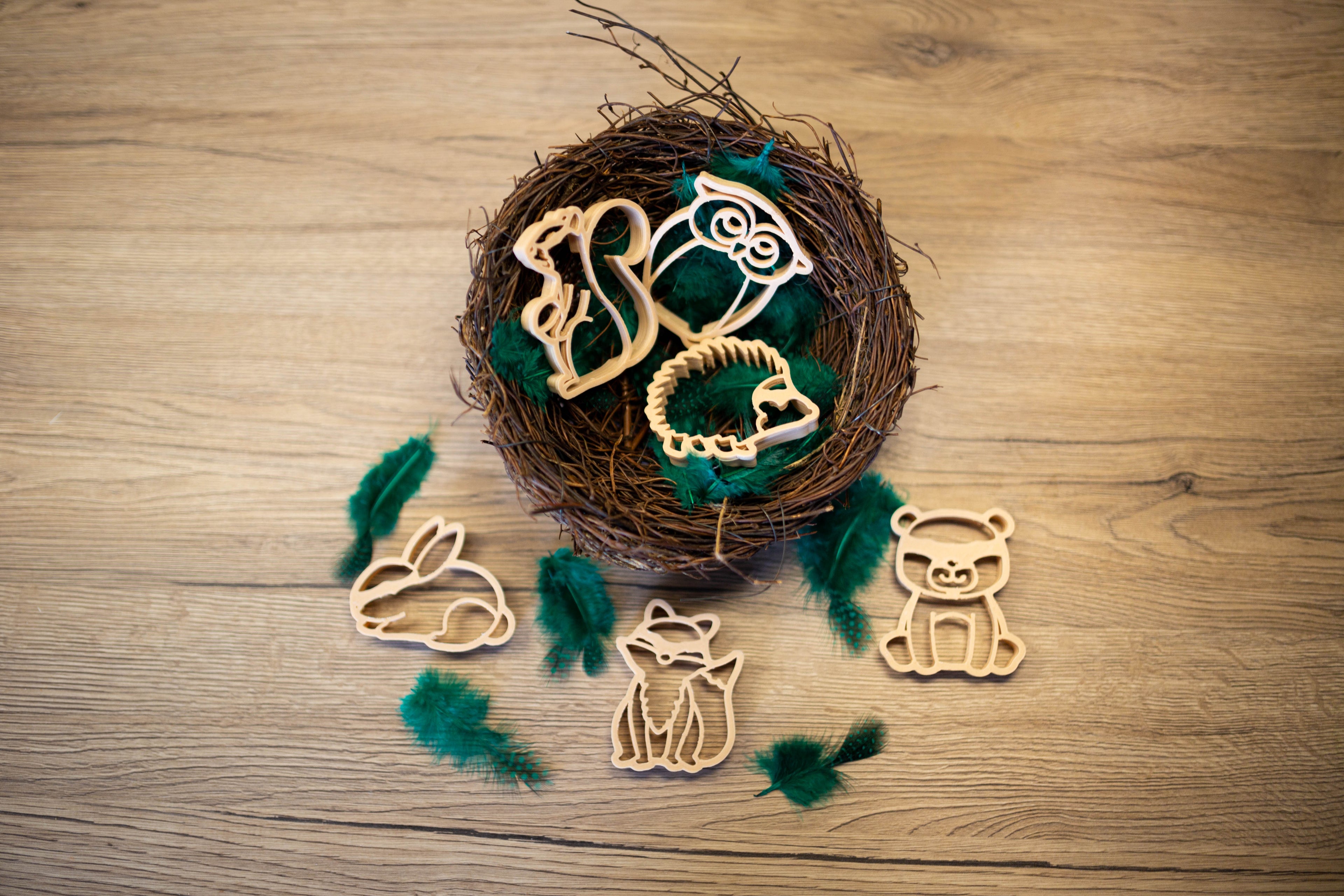 Ausstechförmchen "Waldtiere"