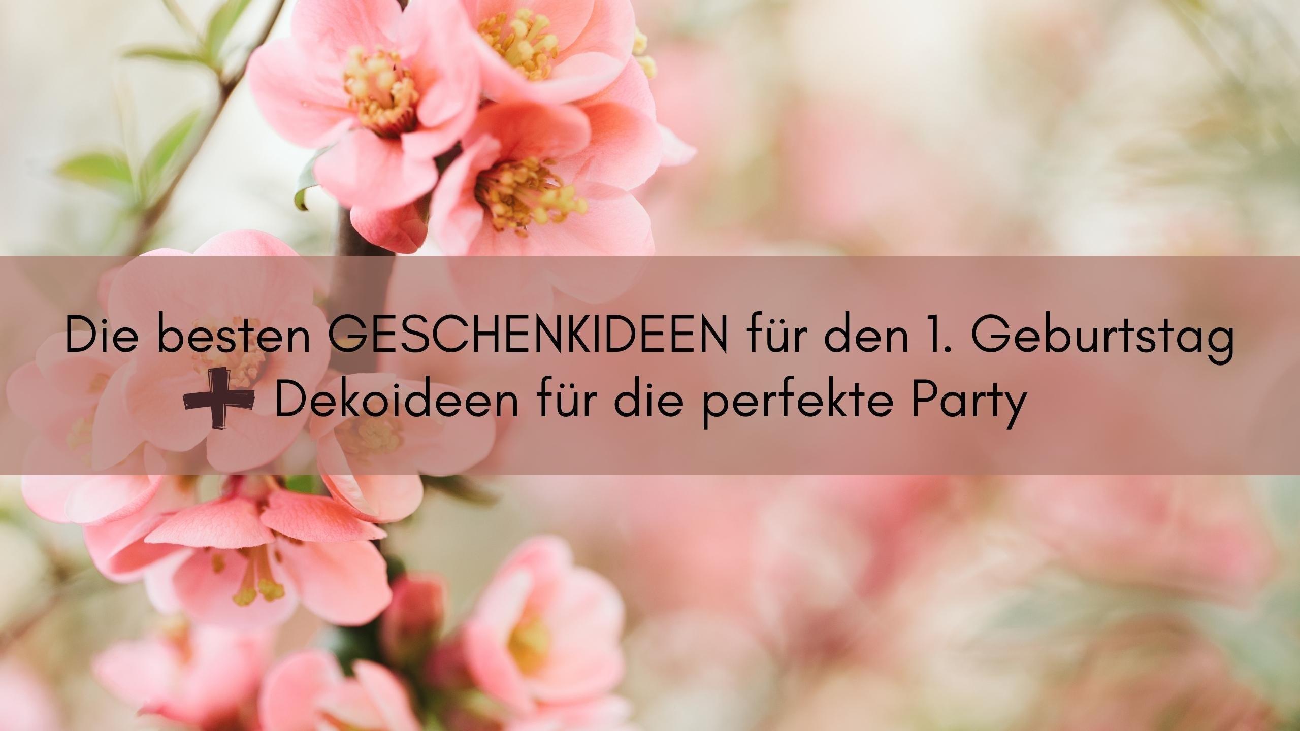 Die besten Geschenkideen für den ersten Geburtstag