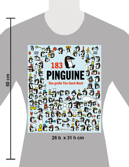 183 Pinguine. Das große Tier-Such-Buch mit vielen Rätseln und unzähligen Informationen fü Édouard Manceau 9783791376172 P...