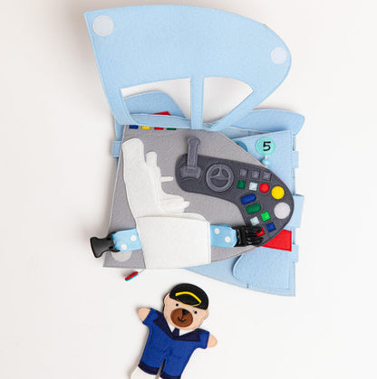 Quietbook: Travel Buddy Flugzeug