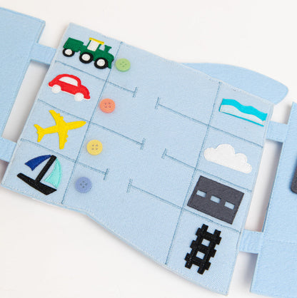 Quietbook: Travel Buddy Flugzeug