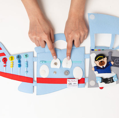 Quietbook: Travel Buddy Flugzeug