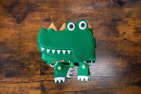 Quietbook: Travel Buddy Krokodil