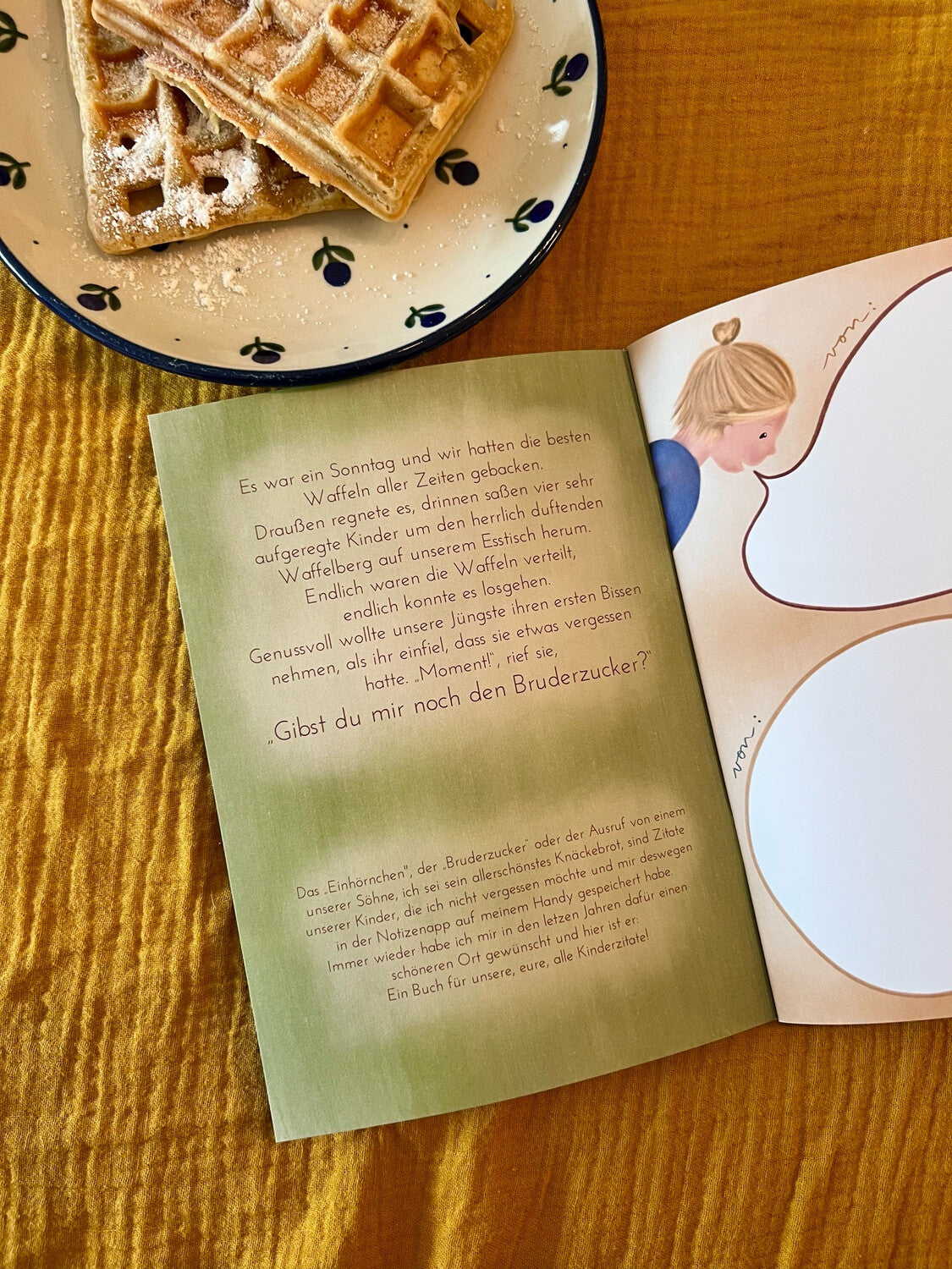 Notizbuch: Gibst du mir den Bruderzucker?