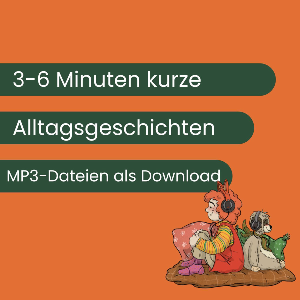 Felia Fuchs - 3-Minuten-Geschichten zum Anhören, Vorstellung