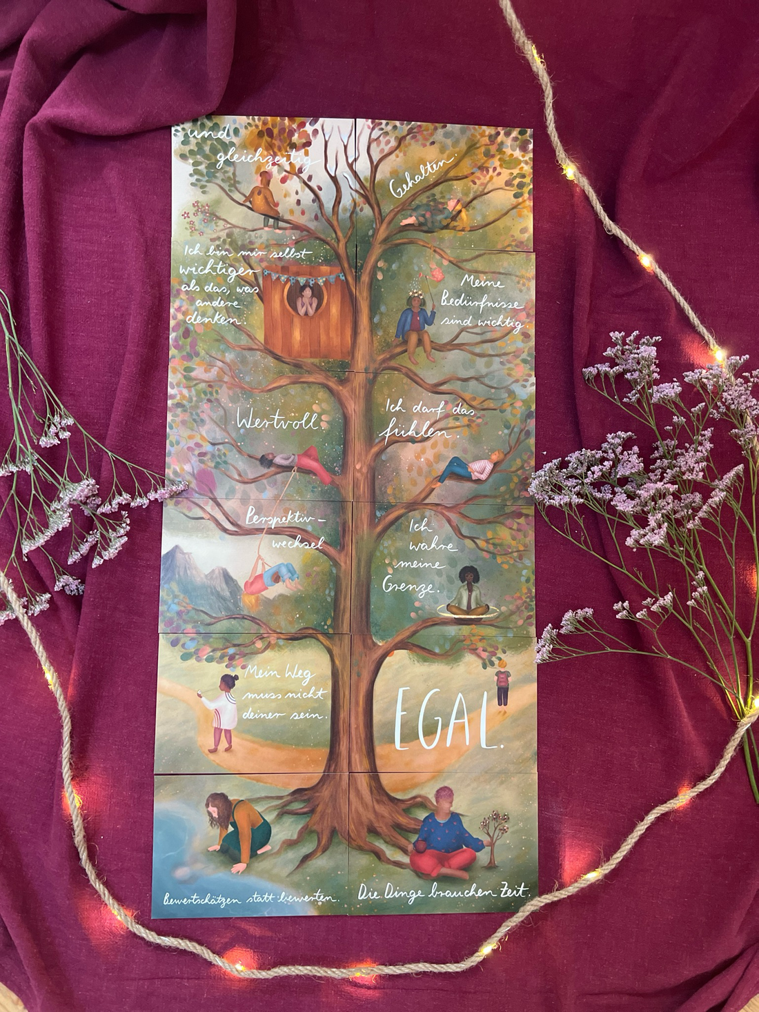 Postkarten: Baumbotschaften 12er-Set