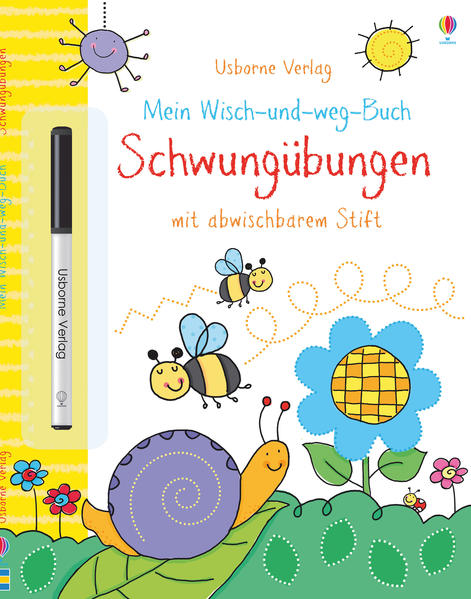 Mein Wisch-und-weg-Buch: Schwungübungen: mit abwischbarem Stift