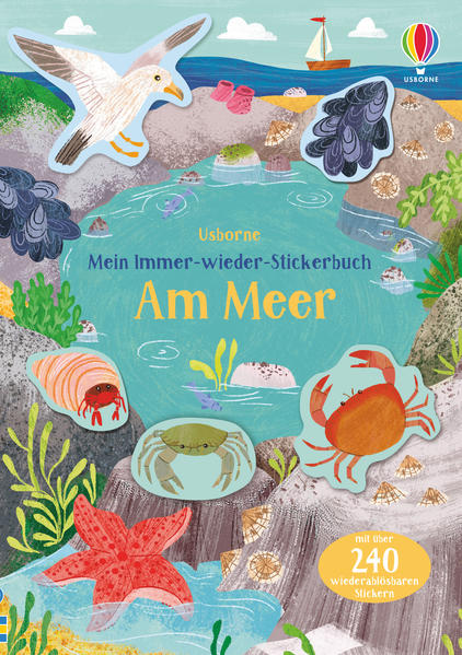 Mein Immer-wieder-Stickerbuch: Am Meer: mit über 240 wiederablösbaren Stickern