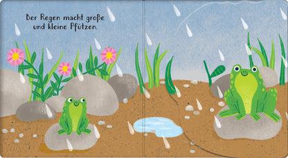 Das kleine Buch mit großen Klappen: An einem Regentag