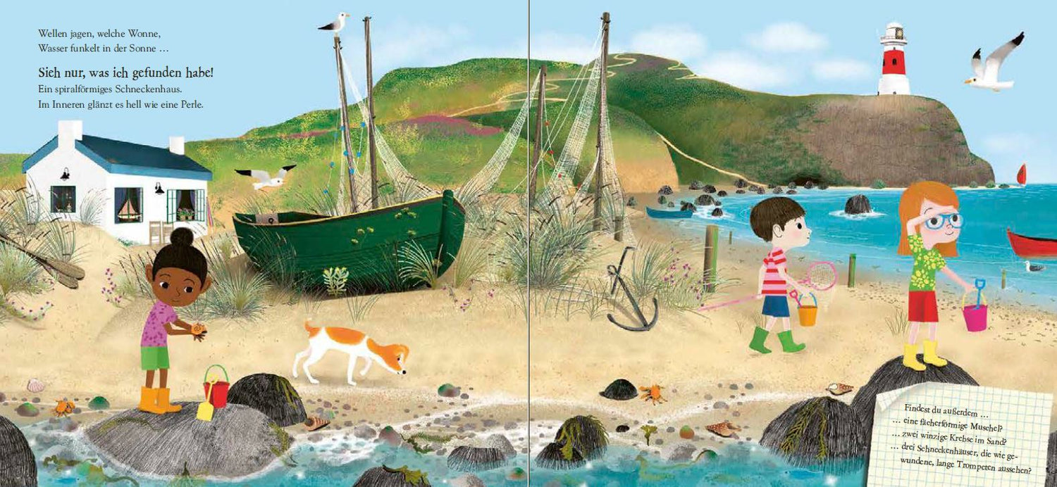 Schau dich um in der Natur - Das Meer: Sachbilderbuch für kleine Naturforscher ab 4 Jahren