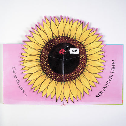 Sam pflanzt Sonnenblumen: Bilderbuch mit Klappen und einer Pop-up-Überraschung