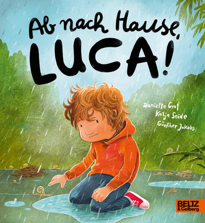 Ab nach Hause, Luca! Vierfarbiges Pappbilderbuch