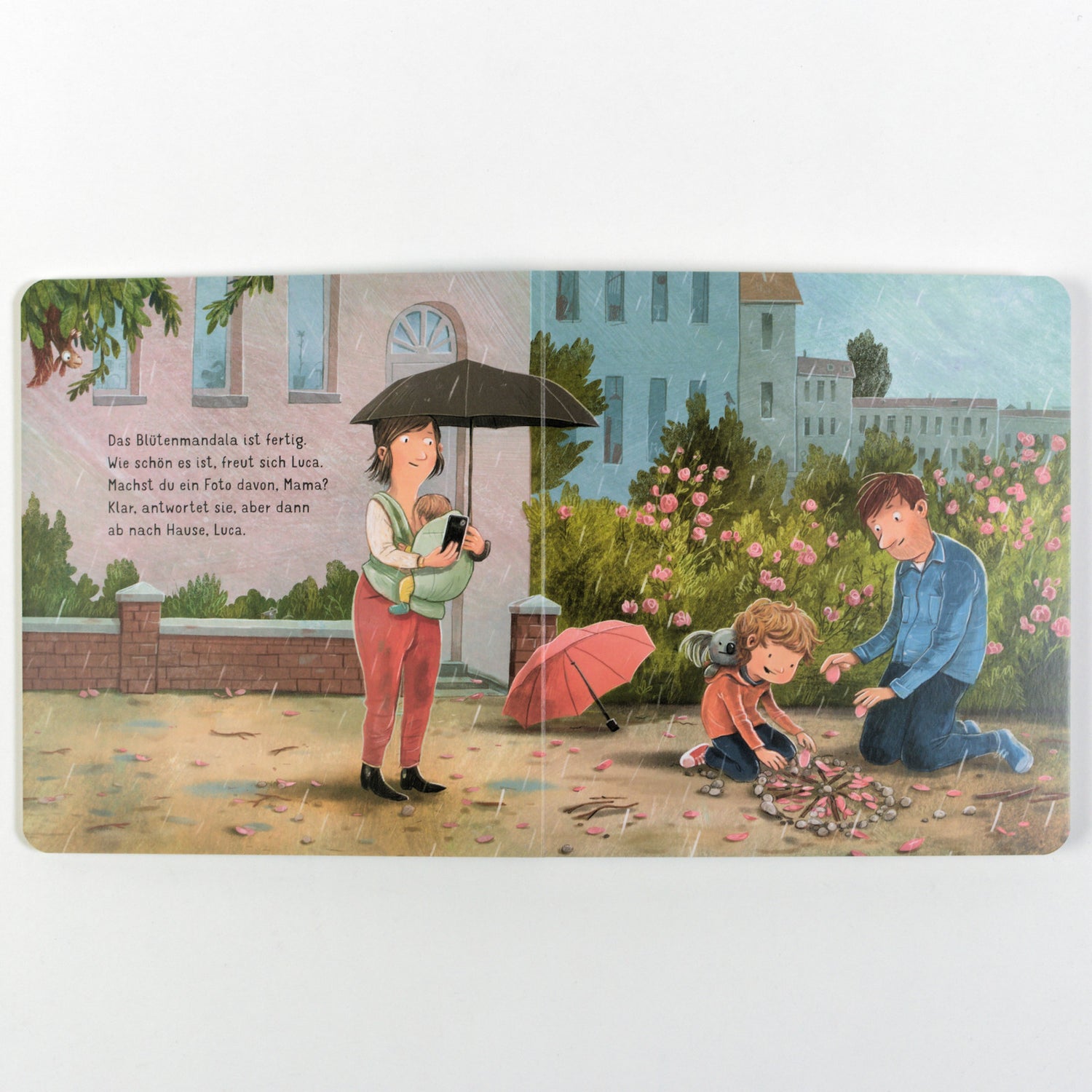 Ab nach Hause, Luca! Vierfarbiges Pappbilderbuch