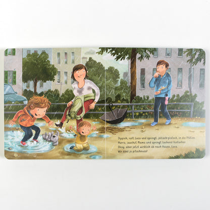 Ab nach Hause, Luca! Vierfarbiges Pappbilderbuch