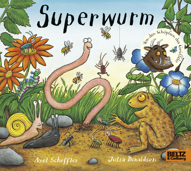 Superwurm: Vierfarbiges Pappbilderbuch
