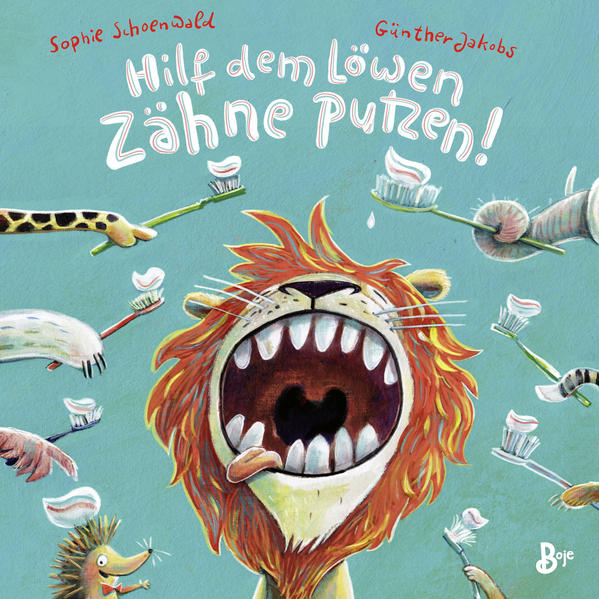 Hilf dem Löwen Zähne putzen! (Pappbilderbuch)