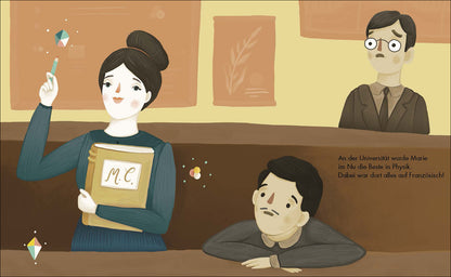 Marie Curie: Little People, Big Dreams. Deutsche Ausgabe | Kinderbuch ab 4 Jahre