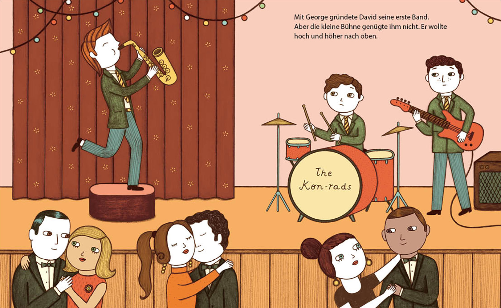 David Bowie: Little People, Big Dreams. Deutsche Ausgabe | Kinderbuch ab 4 Jahre
