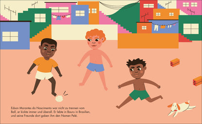 Pelé: Little People, Big Dreams. Deutsche Ausgabe | Kinderbuch ab 4 Jahre