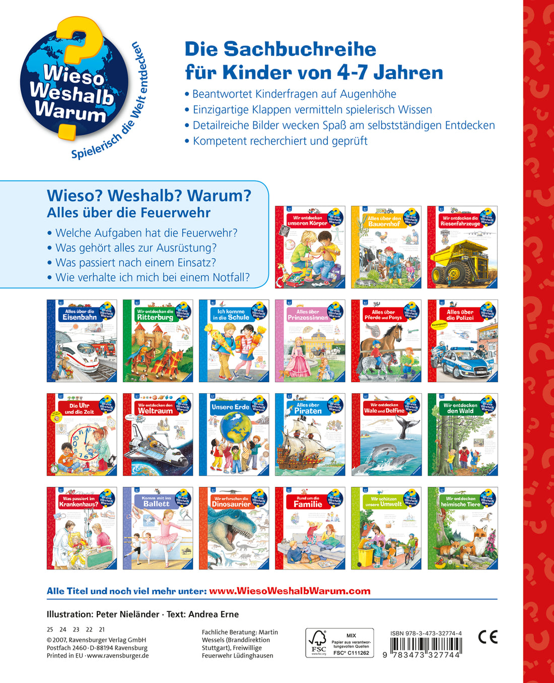 Wieso? Weshalb? Warum? Band 2 - Alles über die Feuerwehr