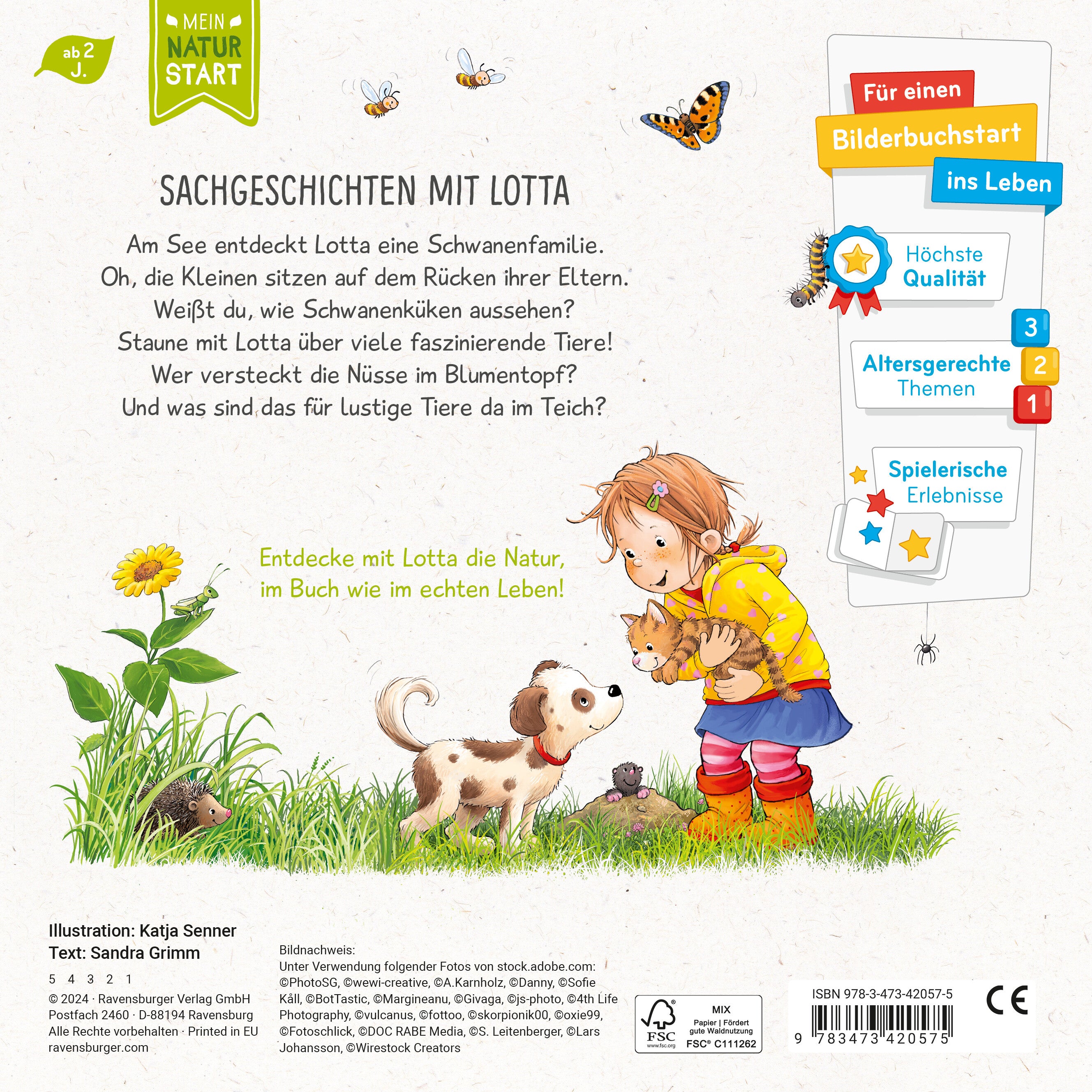 Lotta liebt die Tiere