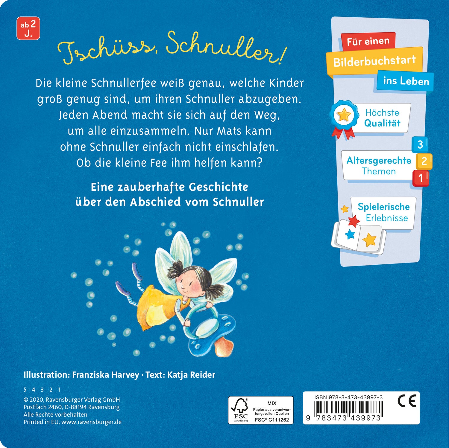 Hallo, kleine Schnullerfee!