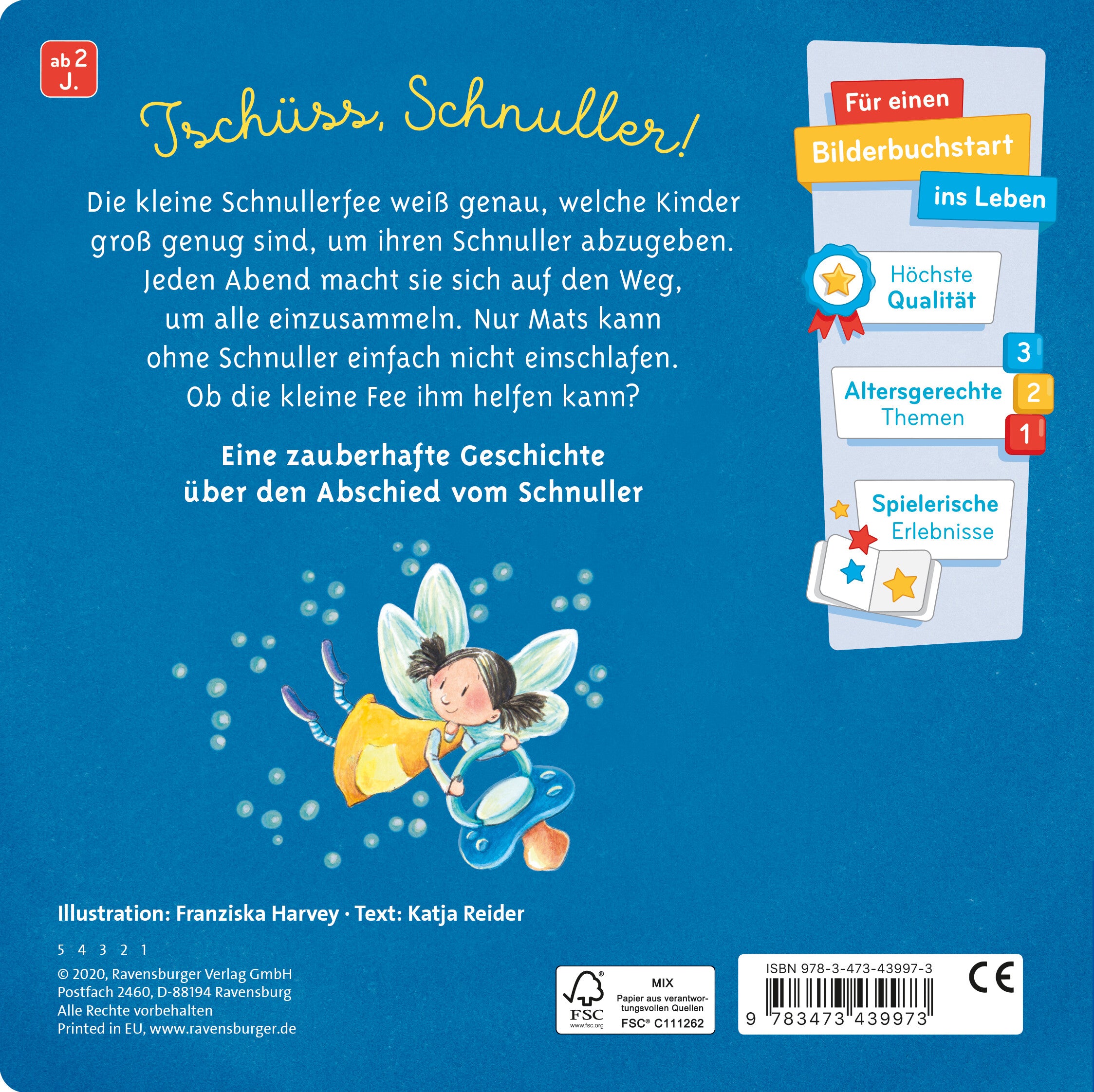 Hallo, kleine Schnullerfee!