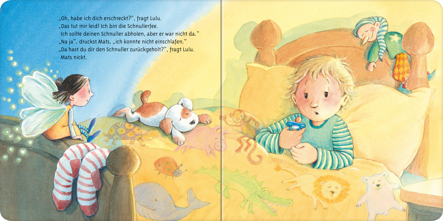 Hallo, kleine Schnullerfee!
