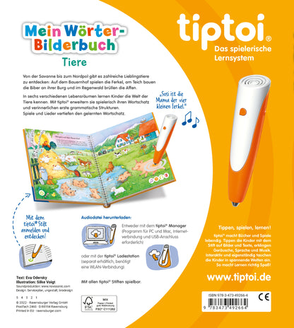 tiptoi® Mein Wörter-Bilderbuch - Tiere