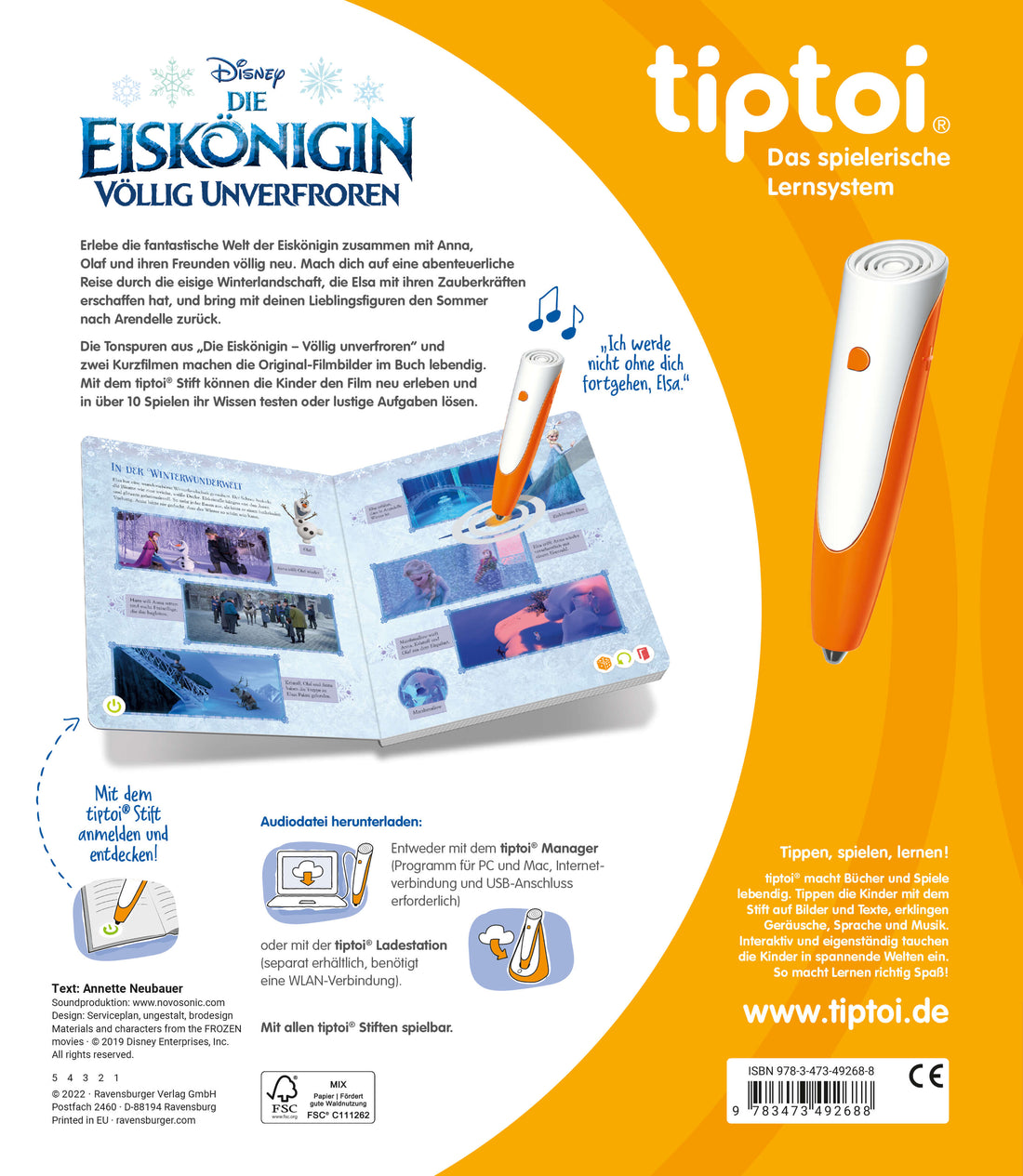 tiptoi® Die Eiskönigin - Völlig unverfroren