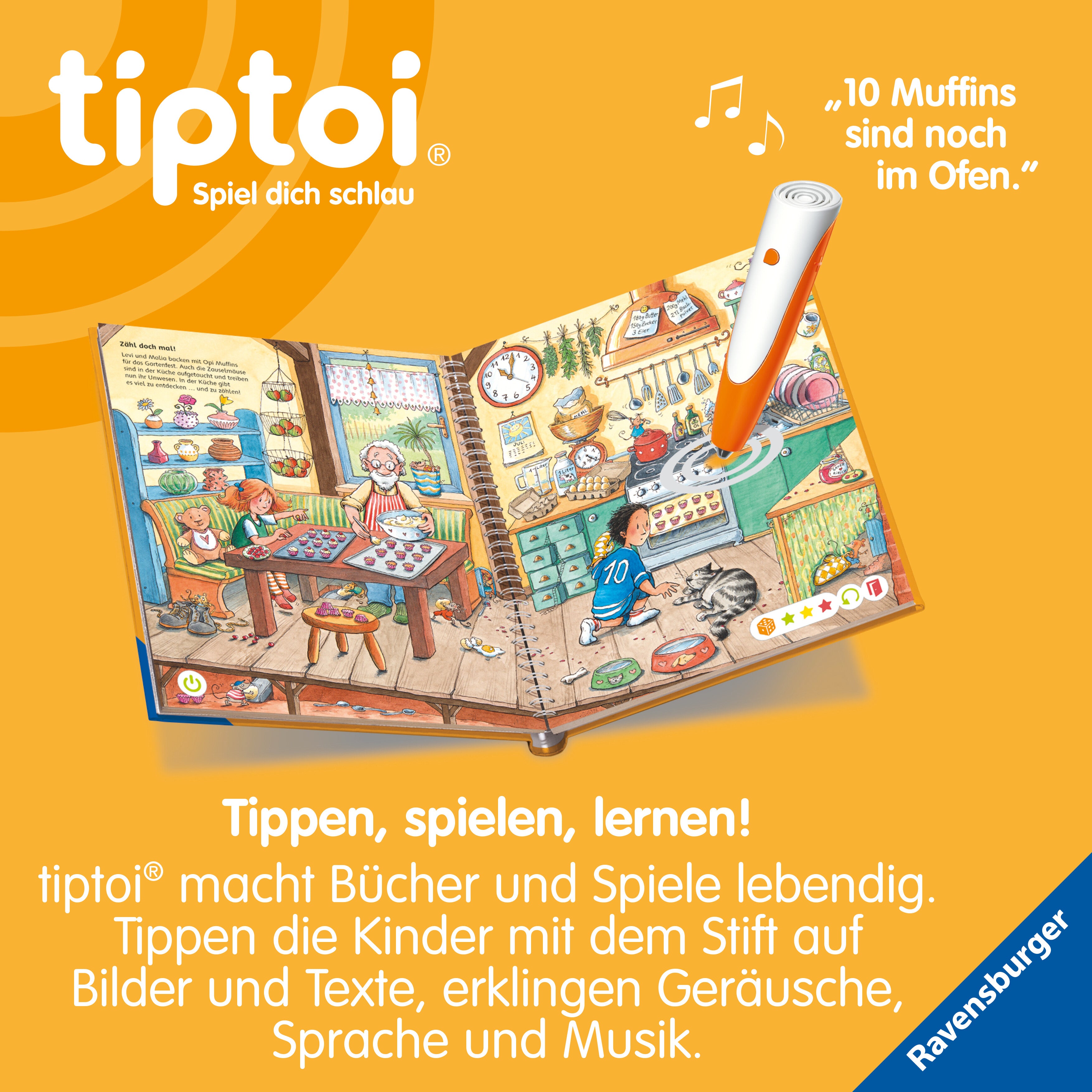 tiptoi® Meine Lern-Spiel-Welt - Zahlen und Mengen
