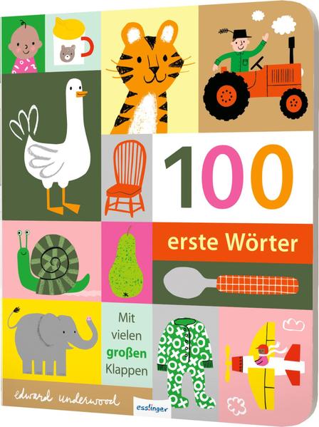 100 erste Wörter: Bildwörterbuch ab 1 Jahr mit stabilen Seiten &amp; Klappen