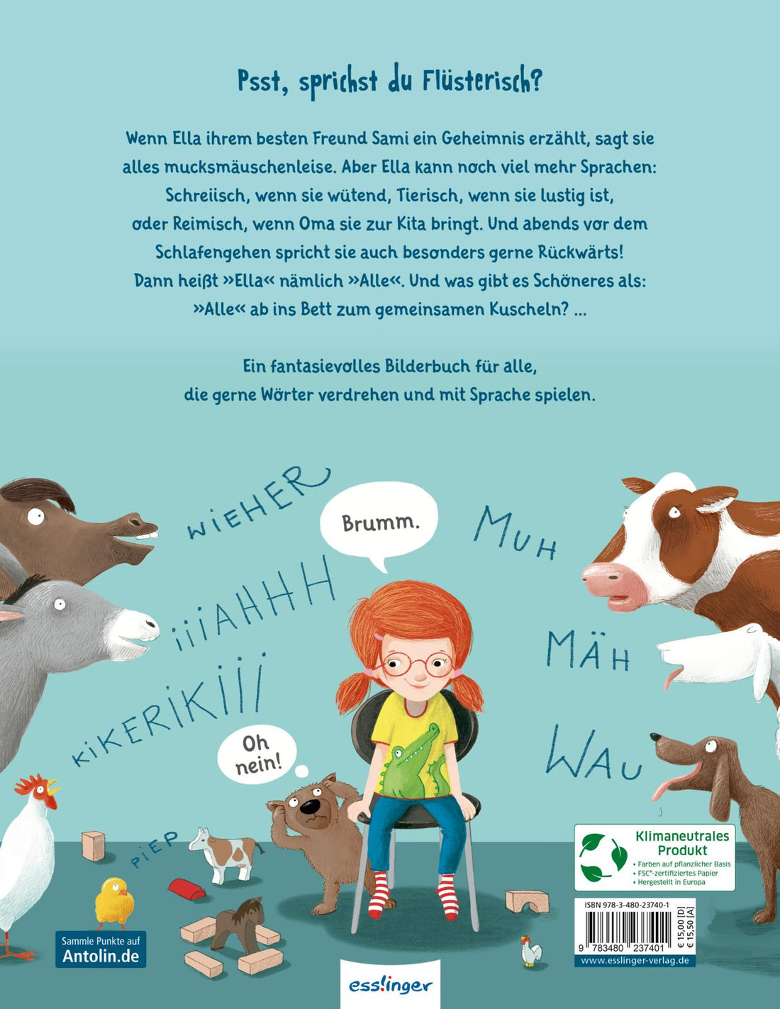 Ella spricht tausend Sprachen: Liebevolles Mitmachbuch für Spaß an Sprache