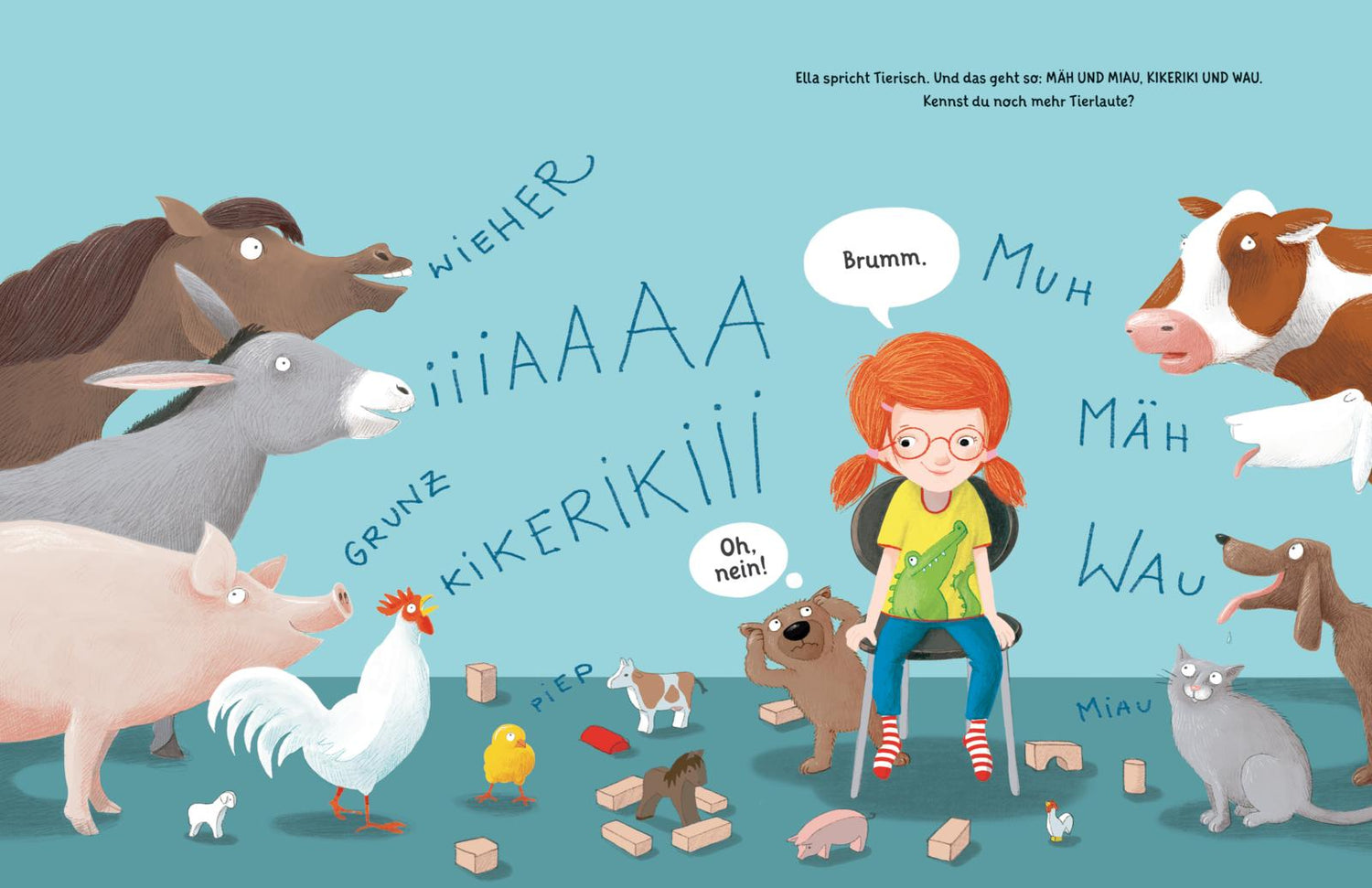 Ella spricht tausend Sprachen: Liebevolles Mitmachbuch für Spaß an Sprache