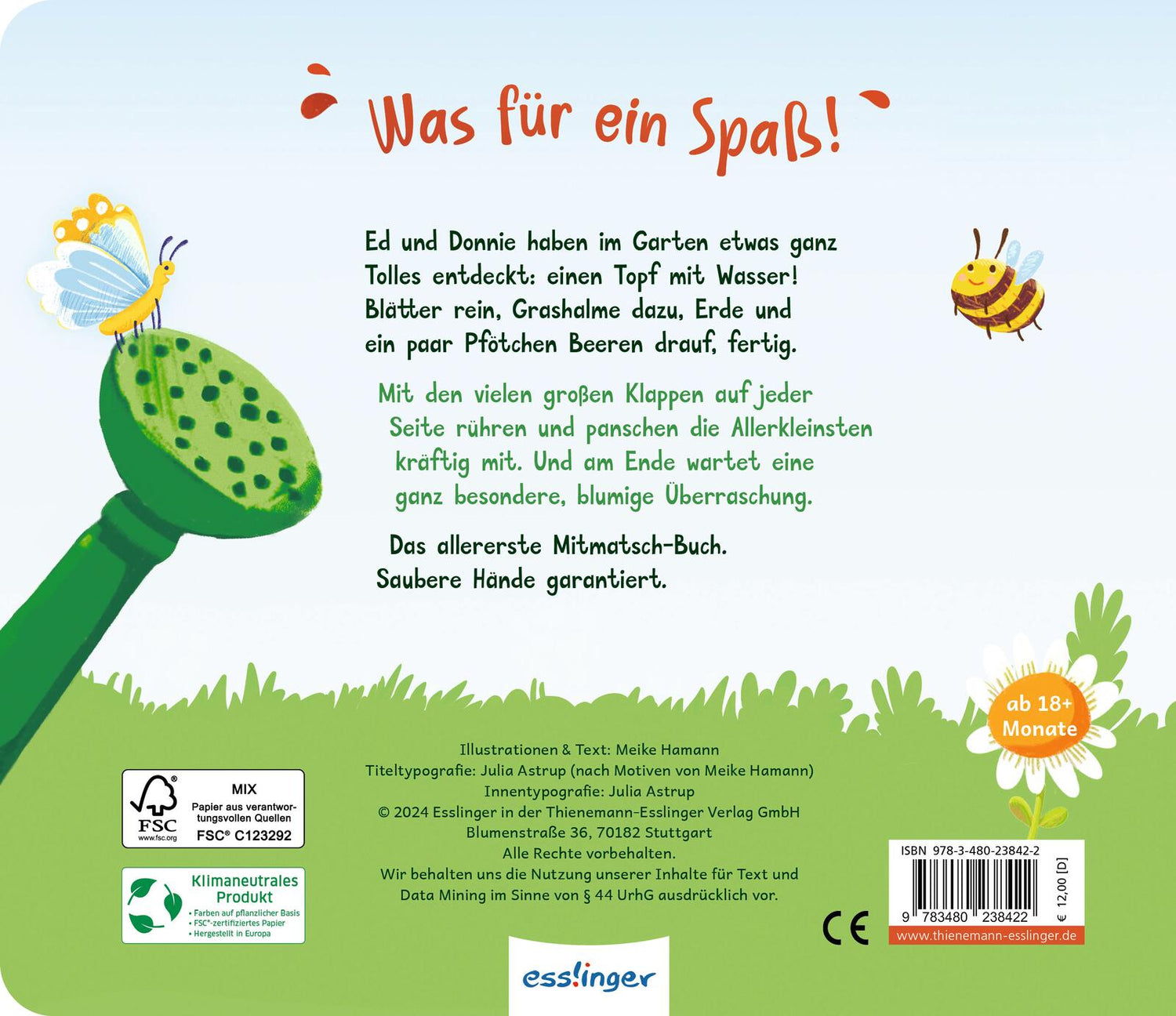 Komm, wir machen Matschepampe! Lustiges Mitmach-Buch mit großen Klappen