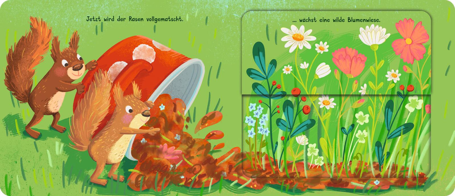 Komm, wir machen Matschepampe! Lustiges Mitmach-Buch mit großen Klappen