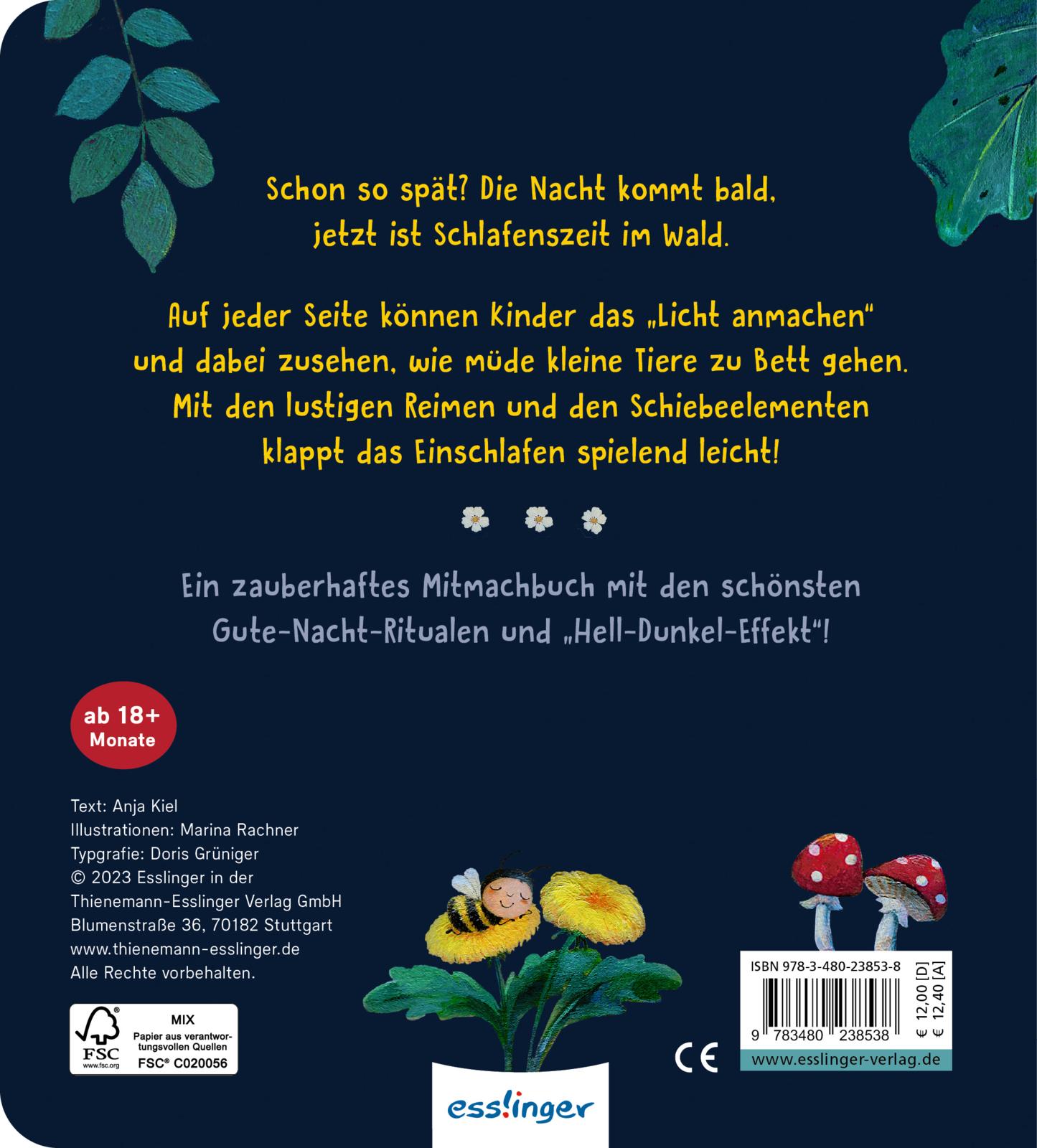 Wo brennt Licht, wer schläft noch nicht? Schalt das Licht aus mit Schiebeelementen