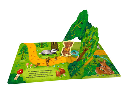 Meine Mitspiel-Pappe: Magst du mit mir Honig naschen? Mitmachbuch mit Spielfigur