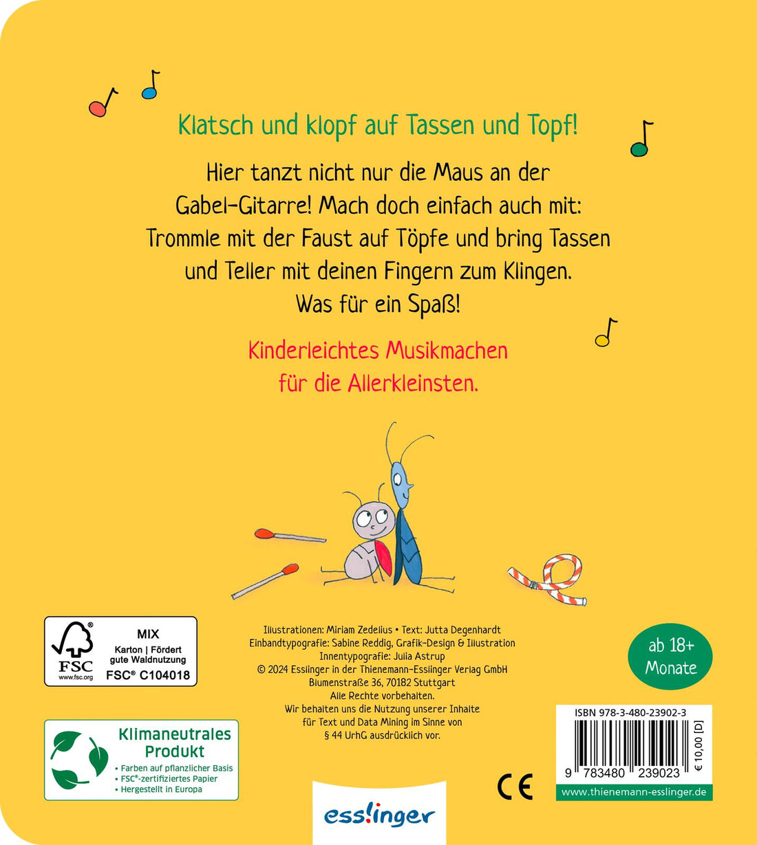 Mach mit mir Musik! Das Küchenkonzert | Kinderleichtes Musik machen mit den Händen!