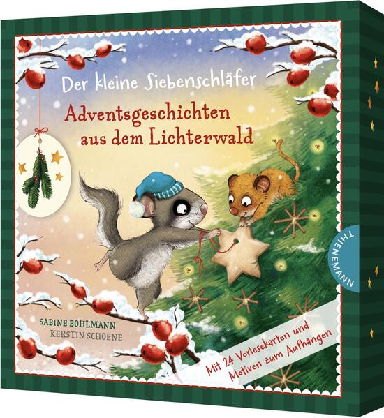Der kleine Siebenschläfer: Adventsgeschichten aus dem Lichterwald: Adventskalender-Box