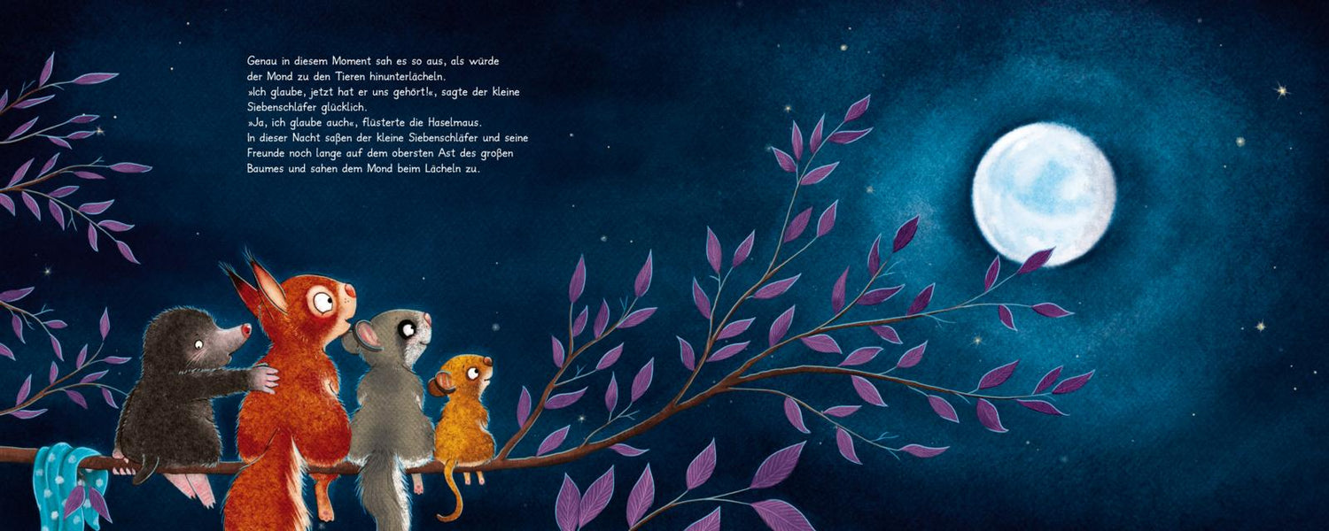 Der kleine Siebenschläfer 6: Die Geschichte vom kleinen Siebenschläfer, der dem Mond Gute Nacht sage