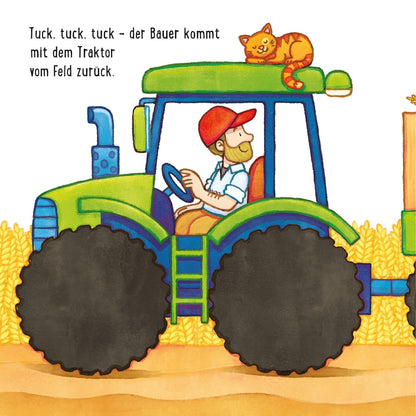 Baby Pixi (unkaputtbar) 115: Bagger, Traktor, Feuerwehr: Mein erstes Gucklochbuch
