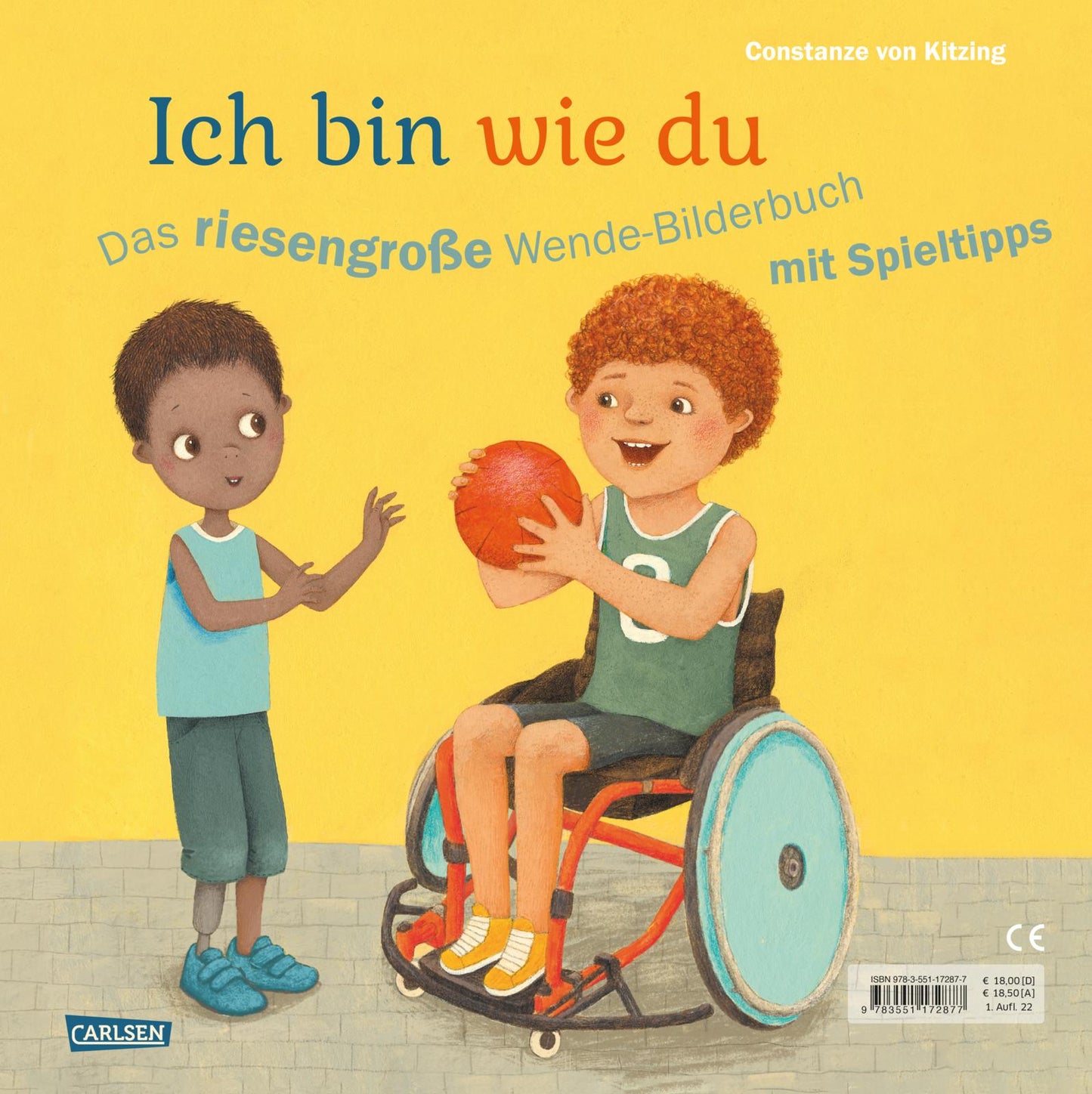 Ich bin anders als du – Ich bin wie du: Das riesengroße Wende-Bilderbuch mit Spieltipps