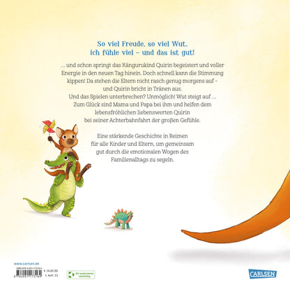 Und was fühlst du, Känguru? Der Kindergefühle-Bestseller als Hardcoverausgabe in Großformat
