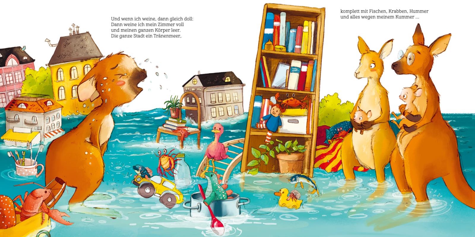 Und was fühlst du, Känguru? Der Kindergefühle-Bestseller als Hardcoverausgabe in Großformat