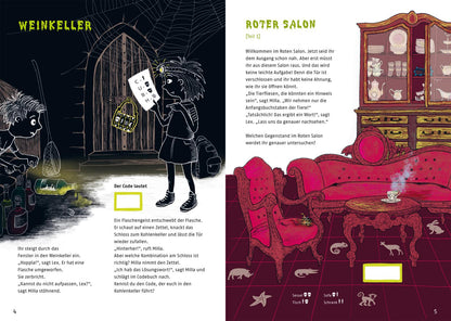 Escape-Buch für Grundschulkinder: Escape Challenge: Gefangen im Gruselschloss