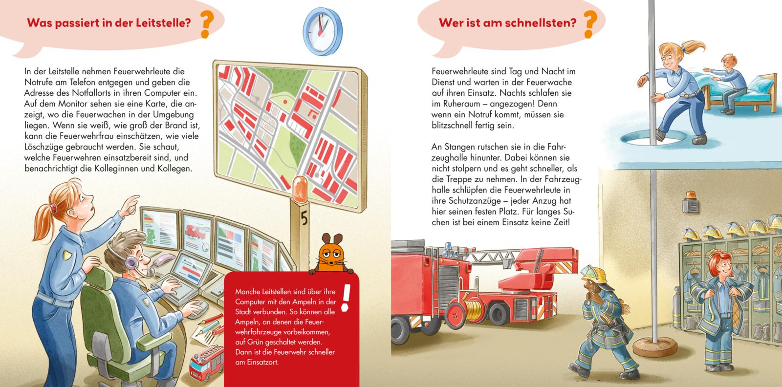 Frag doch mal ... die Maus: Feuerwehr: Erstes Sachwissen ab 2 Jahren