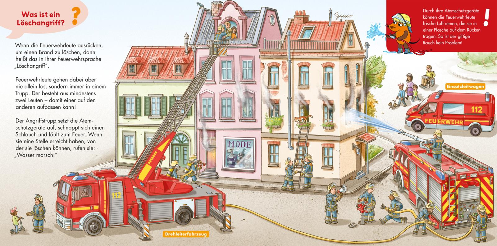 Frag doch mal ... die Maus: Feuerwehr: Erstes Sachwissen ab 2 Jahren
